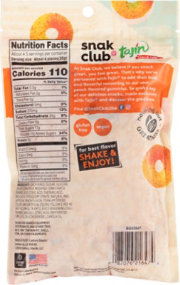 Snack Club Tajin Peach Rings - 5 Oz - Image 6