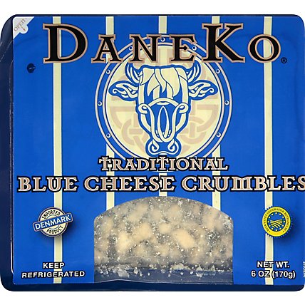 Daneko Crumbled Blue Cheese - 6 Oz - Image 2