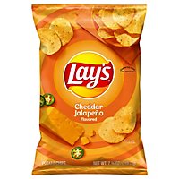 Lay's Cheddar Jalapeno Potato Chips - 7.75 Oz - Image 1