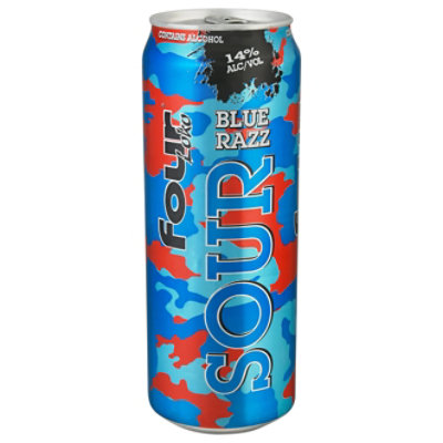 Four Loko Sour Blue Razz 14% In Cans - 23.5 Fl. Oz. - Image 1