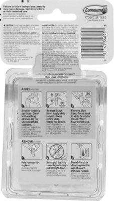Command 3M Hooks Mini Clear Value Pack - 18 Count - Image 3