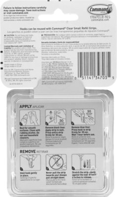 3M Command 3M Wire Hooks Small Clear Value Pack - 9 Count - Image 3