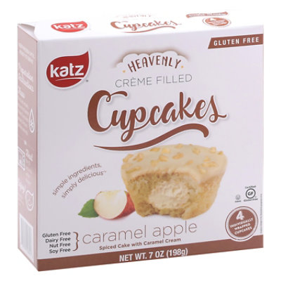 Katz Cupcake Creme Crml Apple - 7 Oz - Image 1