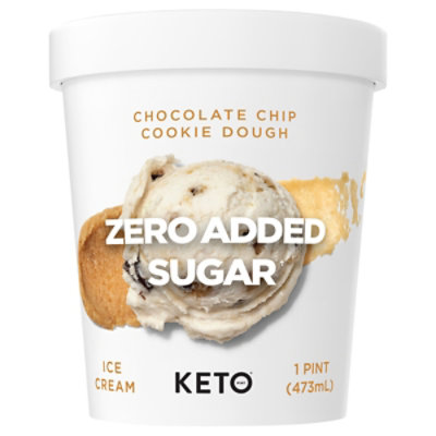 Keto Pint Chocolate Chip Cookie Dough Ice Cream Pint - 473 Ml - Image 3