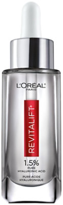 LOreal Revitalift Derm Intensives Hyaluronic Acid Serum 1.5% Pure Fragrance Free - 1 Oz
