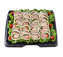 Deli Catering Tray Sandwich Pinwheel 12 Inch - Each
