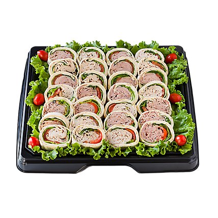 Deli Catering Tray Sandwich Pinwheel 12 Inch (Please allow 48 hours for delivery or pickup) - Image 1