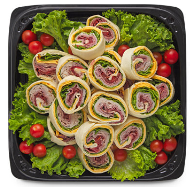 Deli Catering Tray Sandwich Pinwheel 12 Inch - Each - Image 1