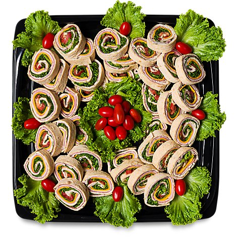 Deli Catering Tray Sandwich Pinwheel 16 Inch (Please allow 24 hours for delivery or pickup)