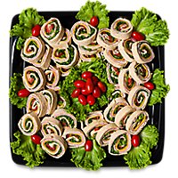 Deli Catering Tray Sandwich Pinwheel 16 Inch (Please allow 48 hours for delivery or pickup) - Image 1