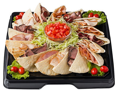 Deli Catering Tray Sandwich Pita Pocket 18 Inch (Please allow 24 hours for delivery or pickup)
