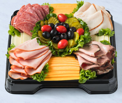 Deli Classic Meat & Cheese 12 Inch Tray - Each (Please allow 48 hours for delivery or pickup)