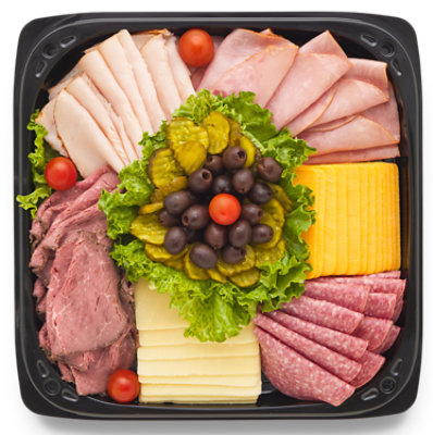 Deli Classic Meat & Cheese 12 Inch Tray -  Each (Please allow 24 hours for delivery or pickup)