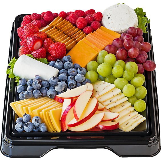 Deli Catering Tray Fruit & Cheese - Each (Please allow 48 hours for delivery or pickup)
