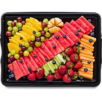 Deli Catering Tray Fruit 16 Inch Square Tray 20-24 Servings - Each (Please allow 48 hours for delivery or pickup) - Image 1