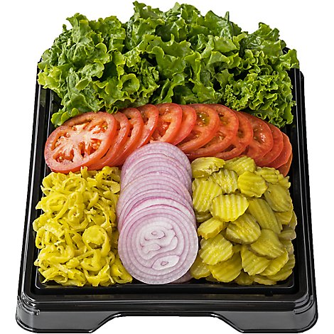 Deli Catering Tray Condiments 16-20 Servings - Each (Please allow 48 hours for delivery or pickup)