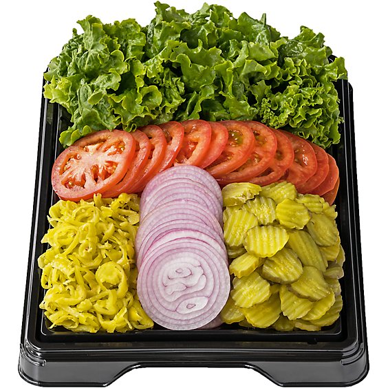 Deli Catering Tray Condiments 16-20 Servings - Each (Please allow 48 hours for delivery or pickup)