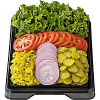 Deli Catering Tray Condiments 16-20 Servings - Each (Please allow 48 hours for delivery or pickup) - Image 1