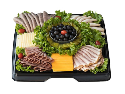 Deli Catering Tray Classic Meat & Cheese 16 Inch - Each