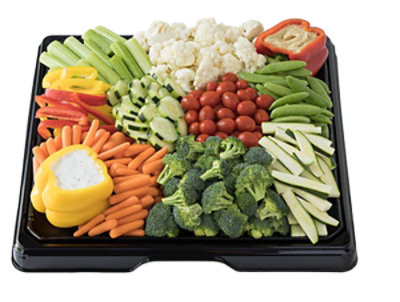 Deli Catering Tray Vegetable 16 Inch (Please allow 48 hours for delivery or pickup)