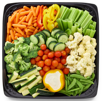 Deli Catering Tray Vegetable 16 Inch (Please allow 48 hours for delivery or pickup)