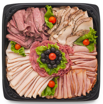 Deli Catering Tray Meat Lovers 16 Inch - Each - Image 1