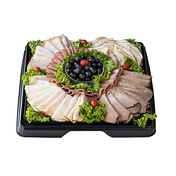 Deli Catering Tray Meat Lovers 16 Inch - Each (Please allow 48 hours for delivery or pickup)