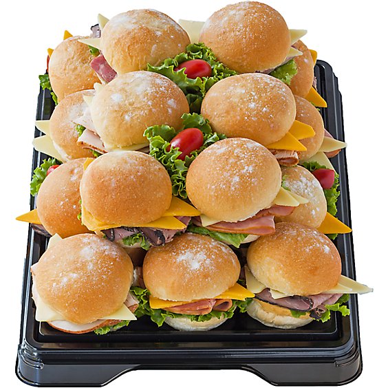Deli Catering Tray Party Roll 8-12 Servings - Each (Please allow 48 hours for delivery or pickup)