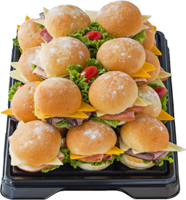 Deli Catering Tray Party Roll 8-12 Servings - Each (Please allow 24 hours for delivery or pickup)