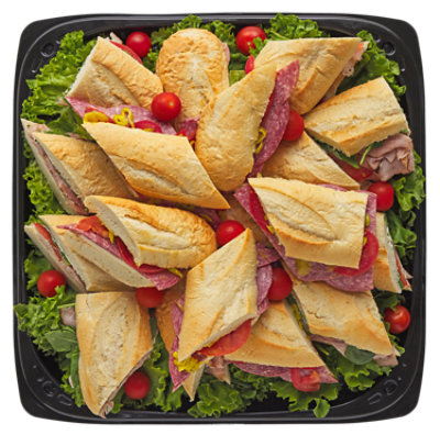 Deli Catering Tray Sandwich Baguette 16 Inch (Please allow 48 hours for delivery or pickup)