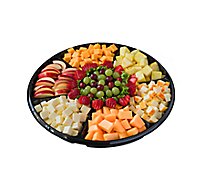Deli Catering Tray Nibbler Fruit & Cheese 18 Inch (Please allow 48 hours for delivery or pickup)