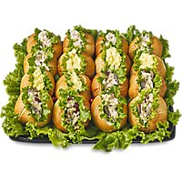 Deli Catering Tray Sandwich Club Salad 18 Inch (Please allow 24 hours for delivery or pickup) - Image 1