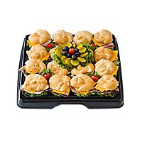 Deli Catering Tray Sandwich Croissant 16 Inch (Please allow 48 hours for delivery or pickup) - Image 1