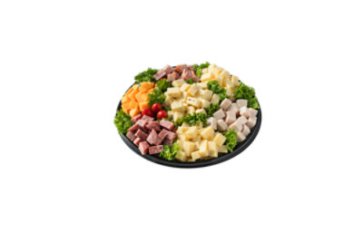 Deli Catering Tray Nibbler Meat & Cheese 12 Inch (Please allow 48 hours for delivery or pickup)