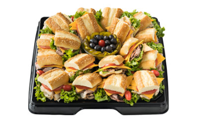 Deli Catering Sandwich Hoagie 16 Inch Tray - Each