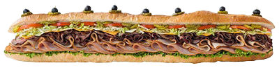 Deli Catering Tray Sandwich Submarine All American 3 Inch (Please allow 48 hours for delivery or pickup)