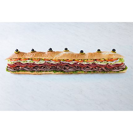Deli Catering Tray Sandwich Submarine Italian 3 Inch (Please allow 48 hours for delivery or pickup) - Image 1