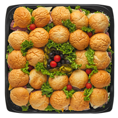 Deli Catering Tray Sandwich Party Roll 18 Inch - Each - Image 1