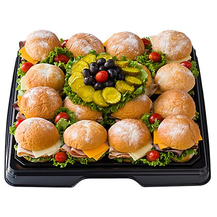 Deli Catering Tray Sandwich Party Roll 18 Inch (Please allow 48 hours for delivery or pickup) - Image 1