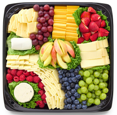 Deli Catering Tray Fruit And Cheese 16 Inch (Please allow 48 hours for delivery or pickup)