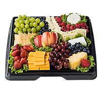 Deli Catering Tray Fruit And Cheese 16 Inch - Each