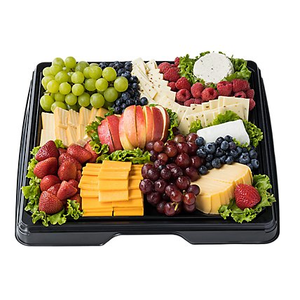 Deli Catering Tray Fruit And Cheese 16 Inch (Please allow 48 hours for delivery or pickup) - Image 1