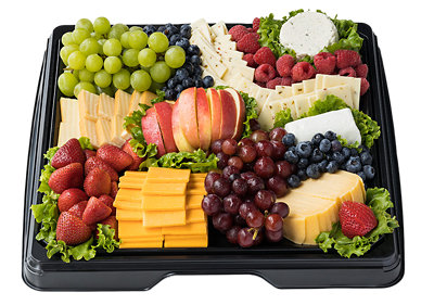 Deli Catering Tray Fruit And Cheese 16 Inch (Please allow 48 hours for delivery or pickup)