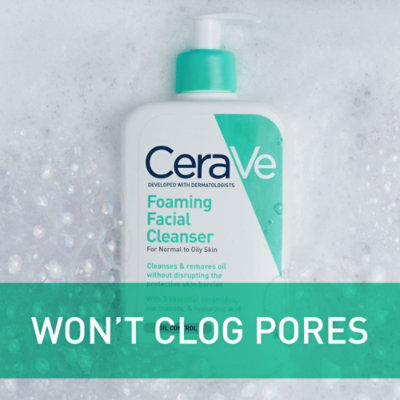 CeraVe Foaming Facial Cleanser - 12 Fl. Oz. - Image 5