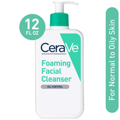 CeraVe Foaming Facial Cleanser - 12 Fl. Oz. - Image 2