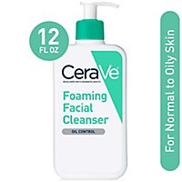 CeraVe Foaming Facial Cleanser - 12 Fl. Oz. - Image 1