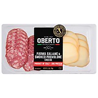 Oberto Parma Salame Smoked Provolone Cheese - 2.5 Oz - Image 3