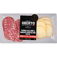Oberto Parma Salame Smoked Provolone Cheese - 2.5 Oz - Image 2