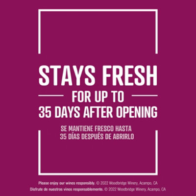 Woodbridge Pinot Noir Red Wine Box - 3 Liter - Image 2