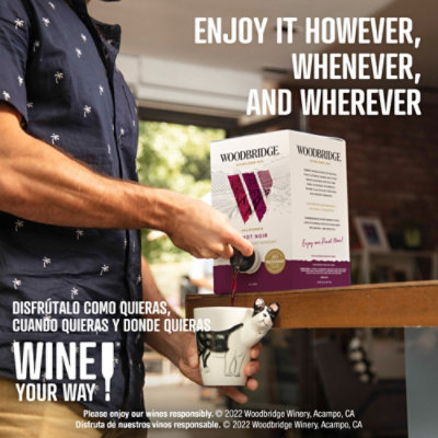 Woodbridge Pinot Noir Red Wine Box - 3 Liter - Image 4